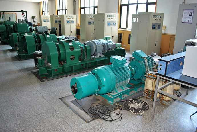 虎林某热电厂使用我厂的YKK高压电机提供动力